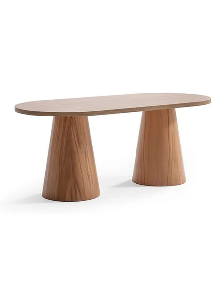 Nivara Bohem Ahşap Yemek Masası 90x180 - Resim 2