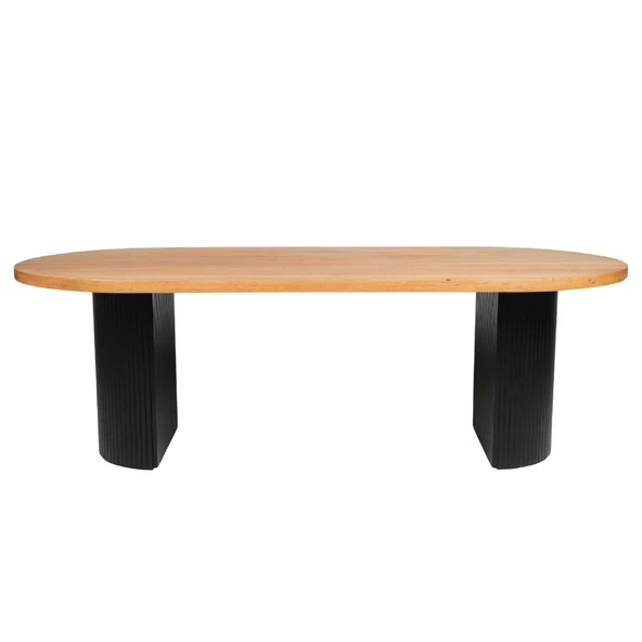 Zeno Oval Bohem Yemek Masası 90x180 - Resim 5