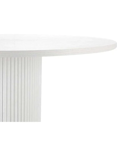 Breeze Yuvarlak Ahşap Bohem Masa 120x120 - Resim 5