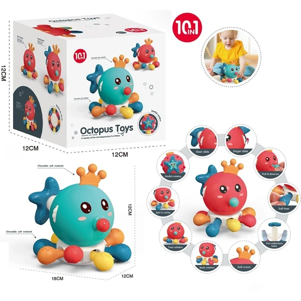 BIB6033 10 IN 1 DIS KASIYICILI AHTAPOT ürün görseli