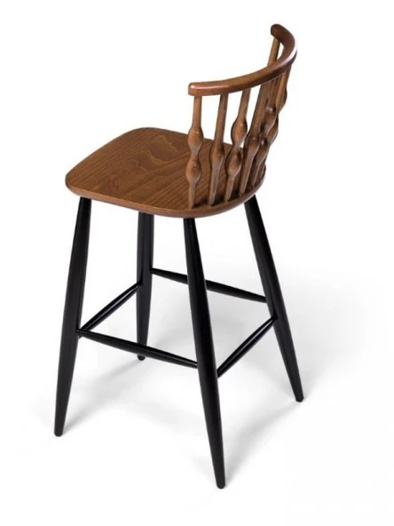 Natura Retro Bar Sandalyesi - Resim 2