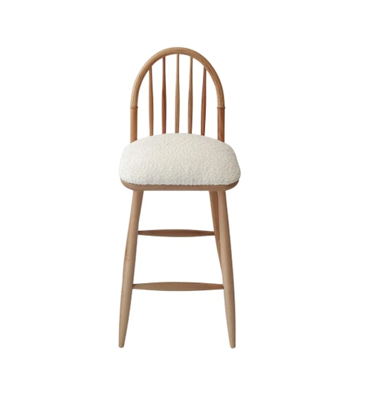 Rustica İskandinav Bar Sandalyesi - Resim 6