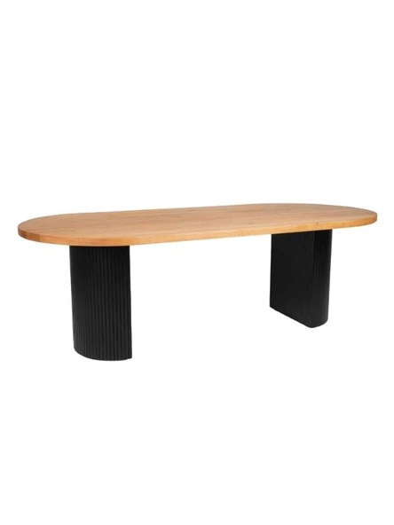 Zeno Oval Bohem Yemek Masası 90x180 - Resim 4