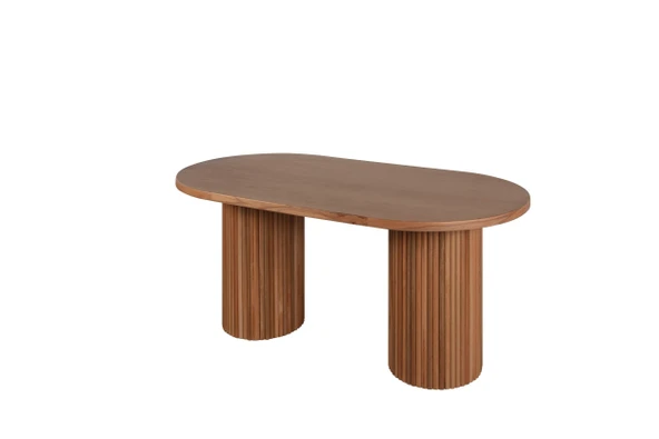 Sierra İskandinav Oval Ahşap Bohem Masa 90x190 - Resim 7