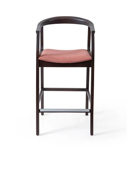 Helsinki Ahşap Bar Sandalyesi - Resim 8
