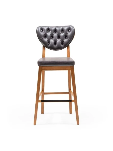 Olivya Ahşap Bar Sandalyesi ürün görseli