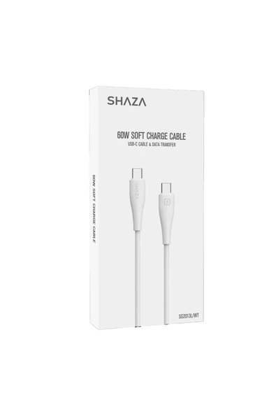 shaza 60w Type-c To Type-c Soft Şarj Ve Data Kablosu - 2