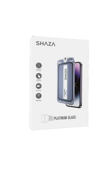 shaza Airglass Iphone 15 Pro Max Ile Uyumlu Uygulama Aparatlı Cam Ekran Koruyucu 2 Adet - 2