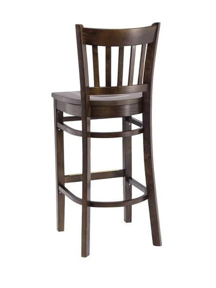 Roma Ahşap Bar Sandalyesi - Resim 2