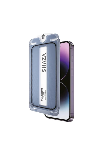 shaza Airglass Iphone 15 Pro Max Ile Uyumlu Uygulama Aparatlı Cam Ekran Koruyucu 2 Adet