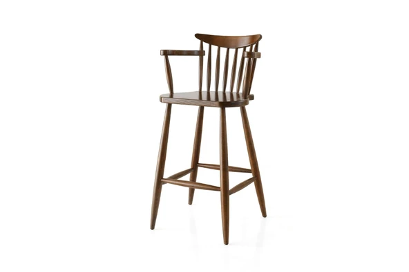 Hudson Ahşap Bar Sandalyesi - Resim 8