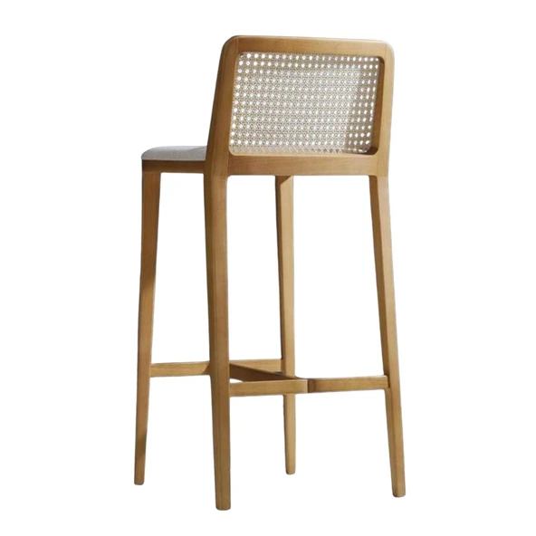 Martha Hazeranlı Ahşap Bar Sandalyesi - Resim 12