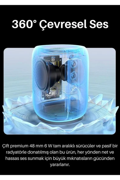 Tribit Stormbox Mini 12w Ipx7 Su Geçirmez 12 Saat Oynatma Süresi 5.4 Taşınabilir Bluetooth Hoparlör - 6