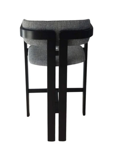 Narvik İskandinav Ahşap Bar Sandalyesi - Resim 11