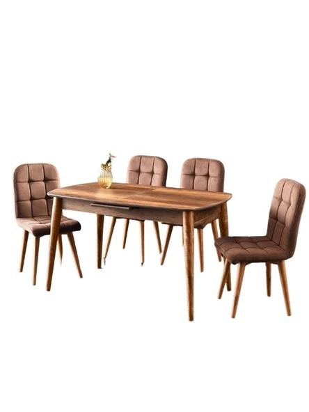 Ludovica Fransız Retro Still Açılır Yemek Masası 90x140 - Resim 10