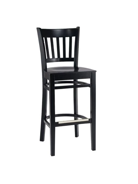 Roma Ahşap Bar Sandalyesi - Resim 5