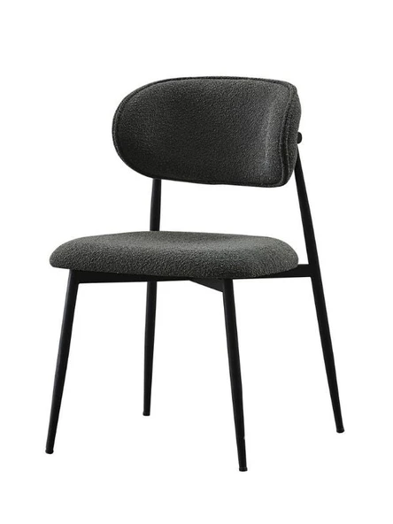 Polo Sandalye, Siyah Metal - Resim 2