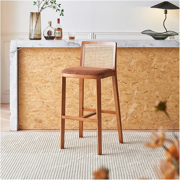 Martha Ceviz Bar Sandalyesi - Resim 8