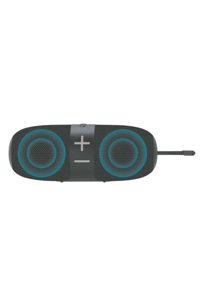 shaza 16w Ekstra Bass Dahili Mikrofon, Aux, Sd Kart, Usb Girişli Wireless Hoparlör Gri - 2