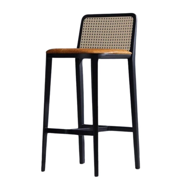 Martha Hazeranlı Ahşap Bar Sandalyesi - Resim 6