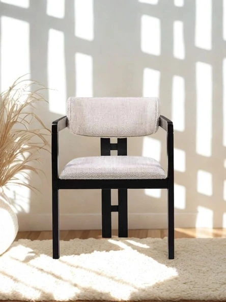 Narvik İskandinav Sandalye, Metal - Resim 7