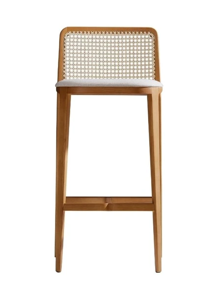 Martha Hazeranlı Ahşap Bar Sandalyesi - Resim 11