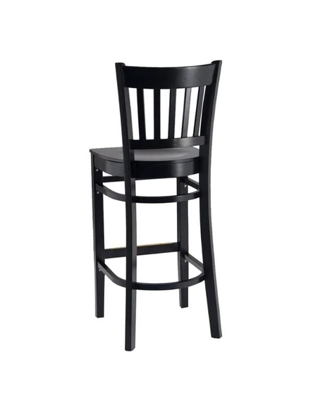 Roma Ahşap Bar Sandalyesi - Resim 7