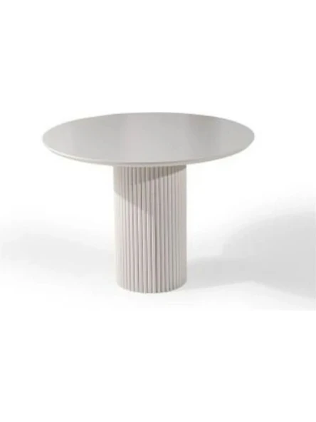 Breeze Yuvarlak Ahşap Bohem Masa 90x90 - Resim 4