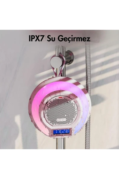 Tribit NaziraShop AquaEase IPX7 Su Geçirmez, 18 Saat Oynatma Süresi Dahili Mikrofon Işıklı Hoparlör P - 2