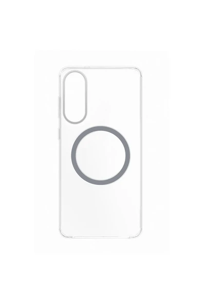 Samsung Galaxy S25 Edge Magnetli Şeffaf Kılıf - 2