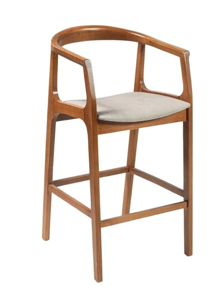 Helsinki Ahşap Bar Sandalyesi ürün görseli