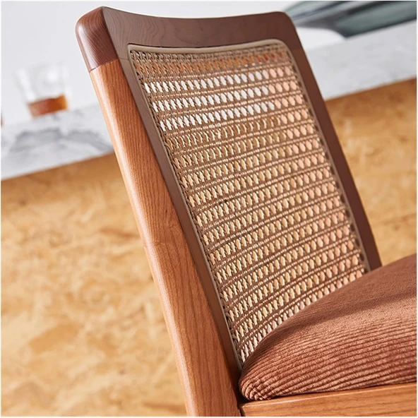 Martha Ceviz Bar Sandalyesi - Resim 4