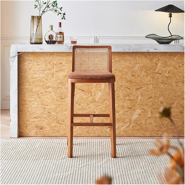 Martha Ceviz Bar Sandalyesi - Resim 9