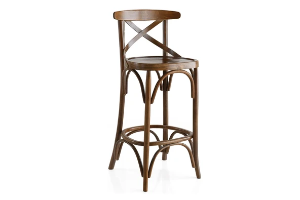 Thonet Ahşap Bar Sandalyesi - Resim 4