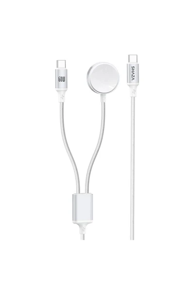 shaza Type-c To Type-c Veri / Saat Şarj Kablosu