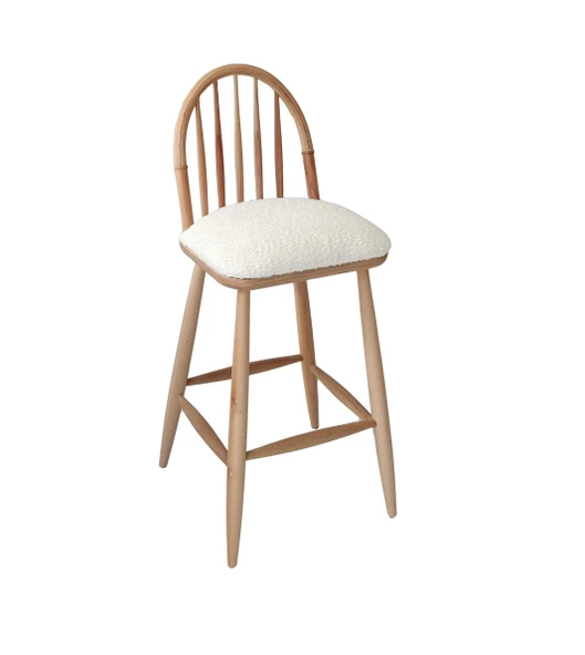 Rustica İskandinav Bar Sandalyesi - Resim 3