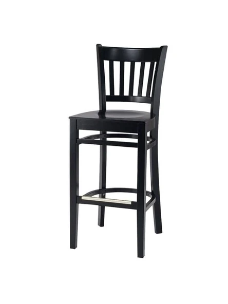 Roma Ahşap Bar Sandalyesi - Resim 6