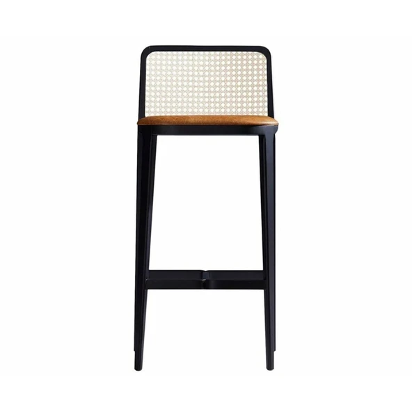 Martha Hazeranlı Ahşap Bar Sandalyesi - Resim 5