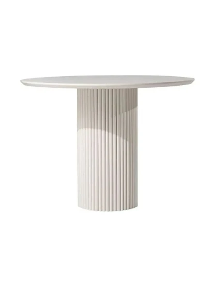 Breeze Yuvarlak Ahşap Bohem Masa 90x90 - Resim 7