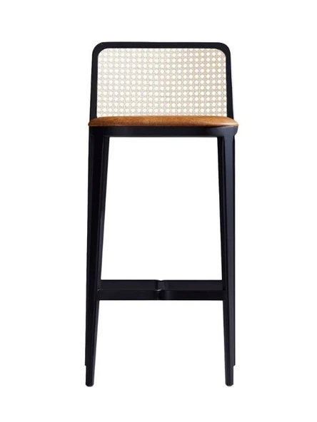 Martha Hazeranlı Ahşap Bar Sandalyesi - Resim 2