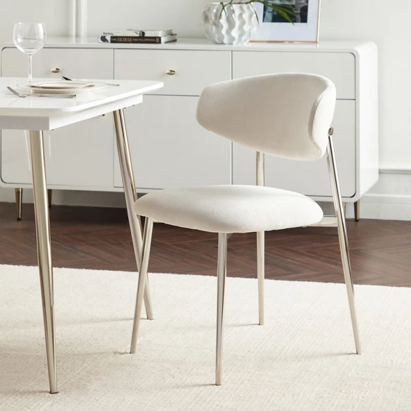 Polo Sandalye, Krom Metal - Resim 8