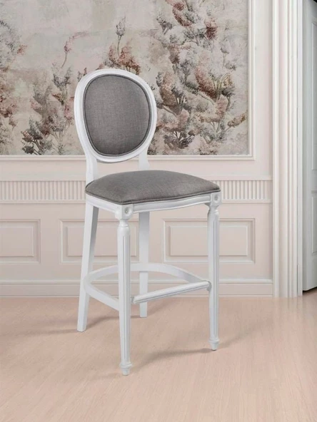 Madalyon Ahşap Bar Sandalyesi ürün görseli