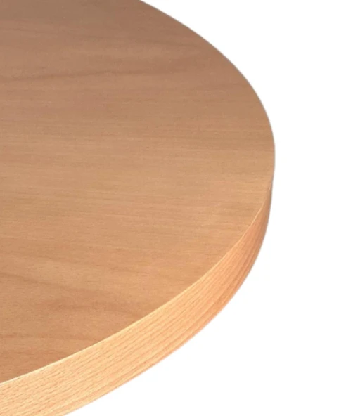 Haven Pergel Natural Ahşap Yemek Masası 90x90 - Resim 9