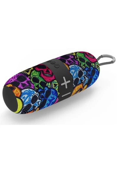 shaza 16w Ekstra Bass Dahili Mikrofon, Aux, Sd Kart, Usb Girişli Wireless Hoparlör Renkli - 1
