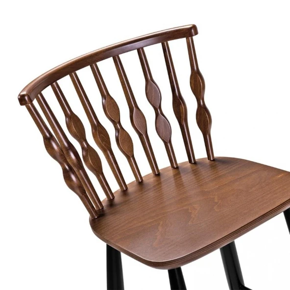 Natura Retro Bar Sandalyesi - Resim 5