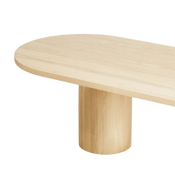 Majestica İtalyan Still Ahşap Yemek Masası 90x200 - Resim 9