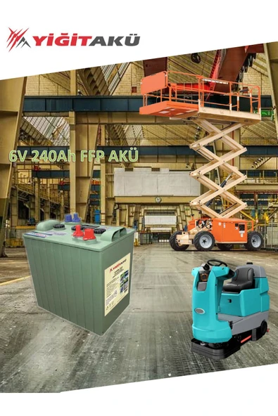 Yiğit Akü 6V 240Ah Derin Deşarj Deep Cycle Akü - 2