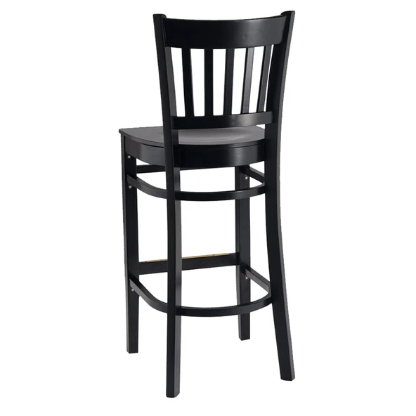 Roma Ahşap Bar Sandalyesi - Resim 8