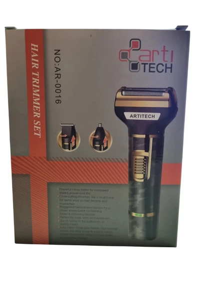 ArtıTech Professıonal Traş Makinesi 3 Başlıklı (Saç Sakal Düzeltici) Ar-0016 - 2