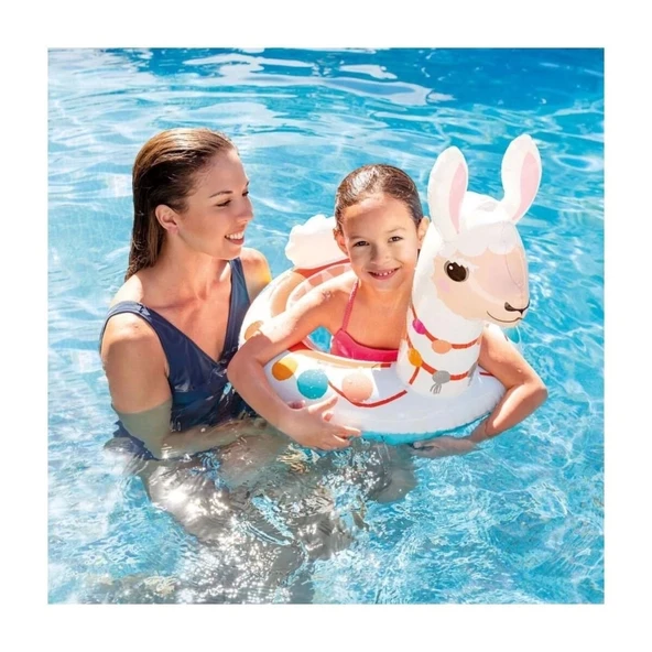 CEYLAN ADAM   IS59221 Intex Hayvan Figürlü Simit 3-6 Yaş - Resim 4